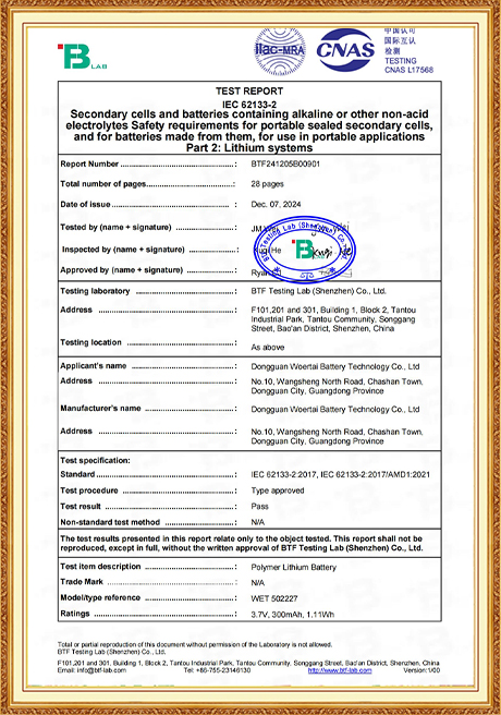 Certificate Of Honor